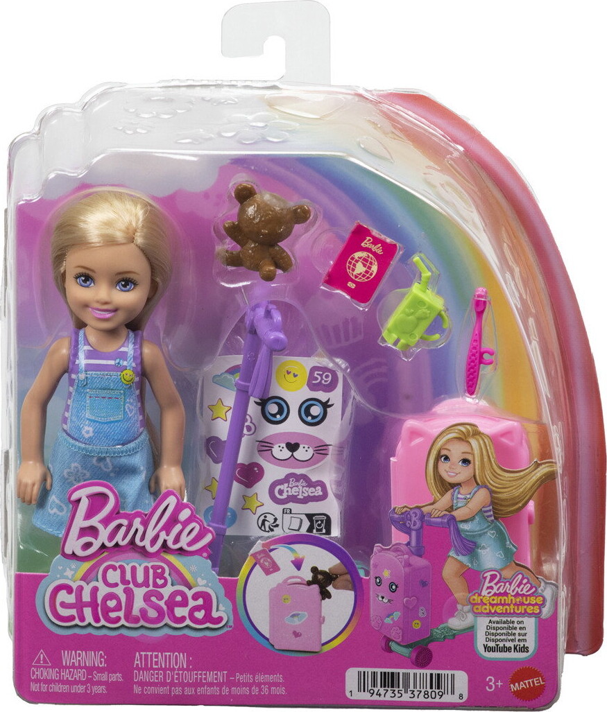 Barbie - Club Chelsea Limitless Adventures Dukke - Mattel Jmj46