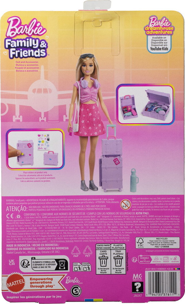 Barbie - Family Friends - Dreamhouse Adventures - Mattel Jmj47
