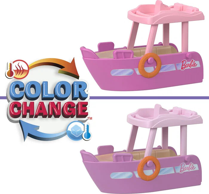 Barbie - Mini Barbieland Boat - Mattel Hyf41
