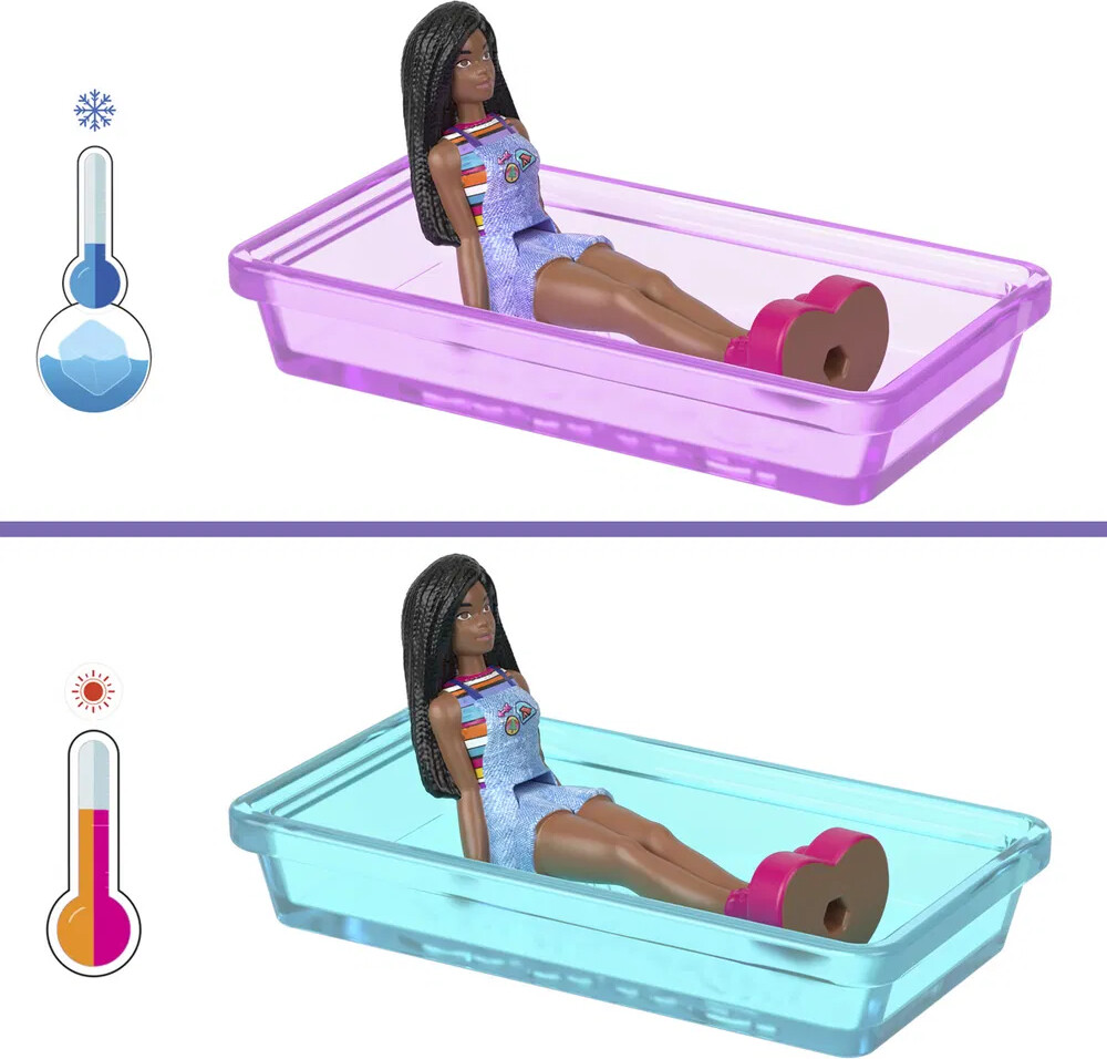 Barbie - Mini Barbieland Dreamcamper Og Dukke - Mattel Hyf39