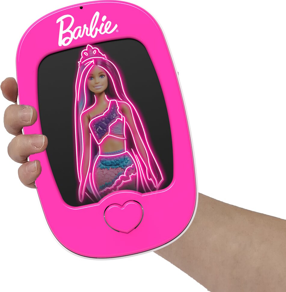 Barbie - Mobile Glow Pad Inkl 3 Magiske Tusser Og 4 Skabeloner
