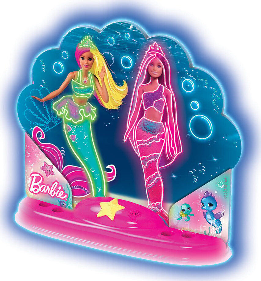 Barbie - Natlampe Dekoration - Shell Glow