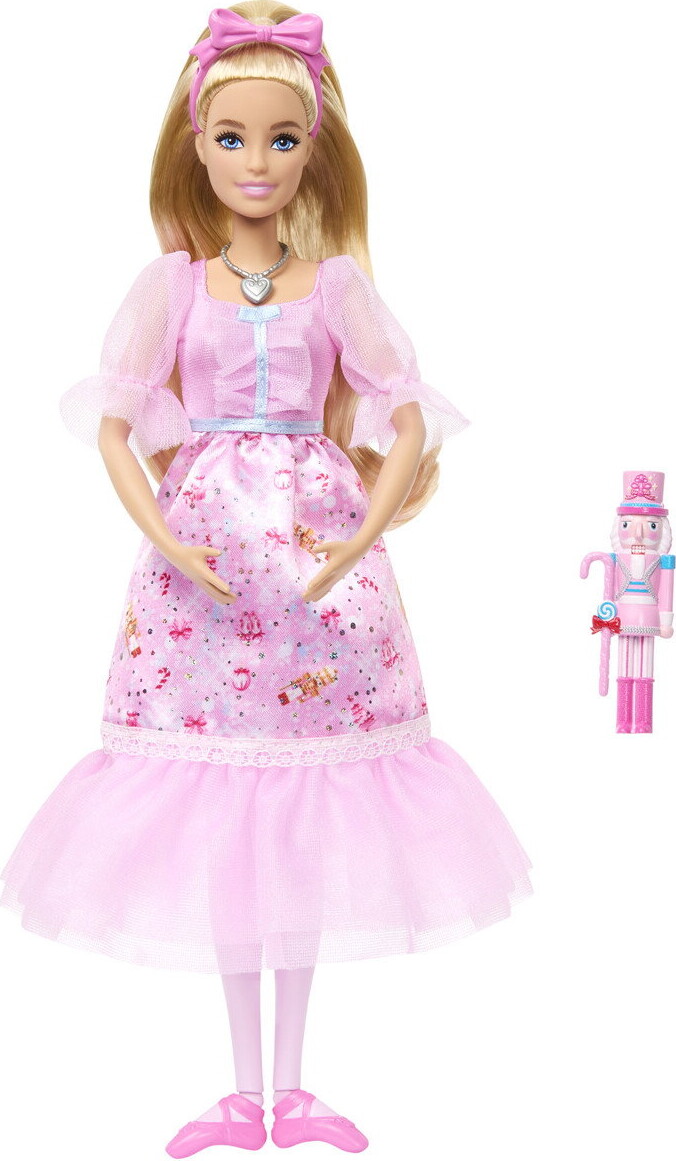 Barbie - In The Nutcracker - Clara Ballerina Dukke - Mattel Jlw51