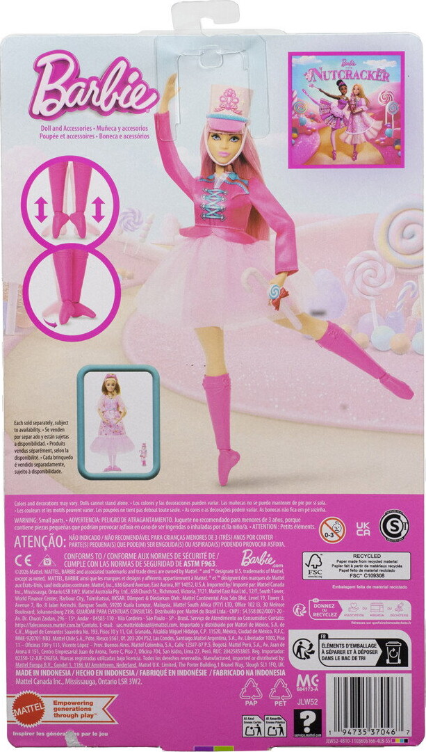 Barbie - Nutcracker Core Dukke Daisy - Mattel Jlw52
