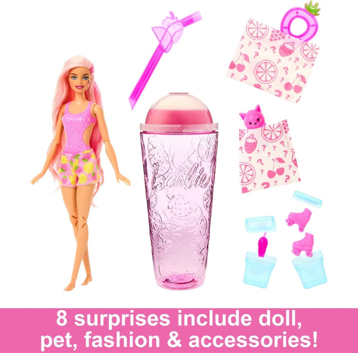 Barbie - Pop Reveal - Juicy Fruits - Strawberry Lemonade
