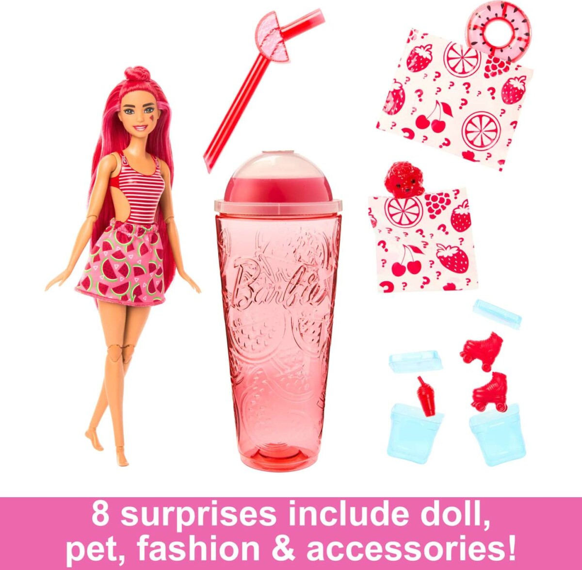 Barbie - Pop Reveal - Juicy Fruits - Watermelon Crush