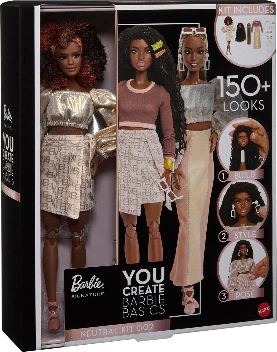 Barbie - Signature - You Create Basics - Black - Mattel Jjx36