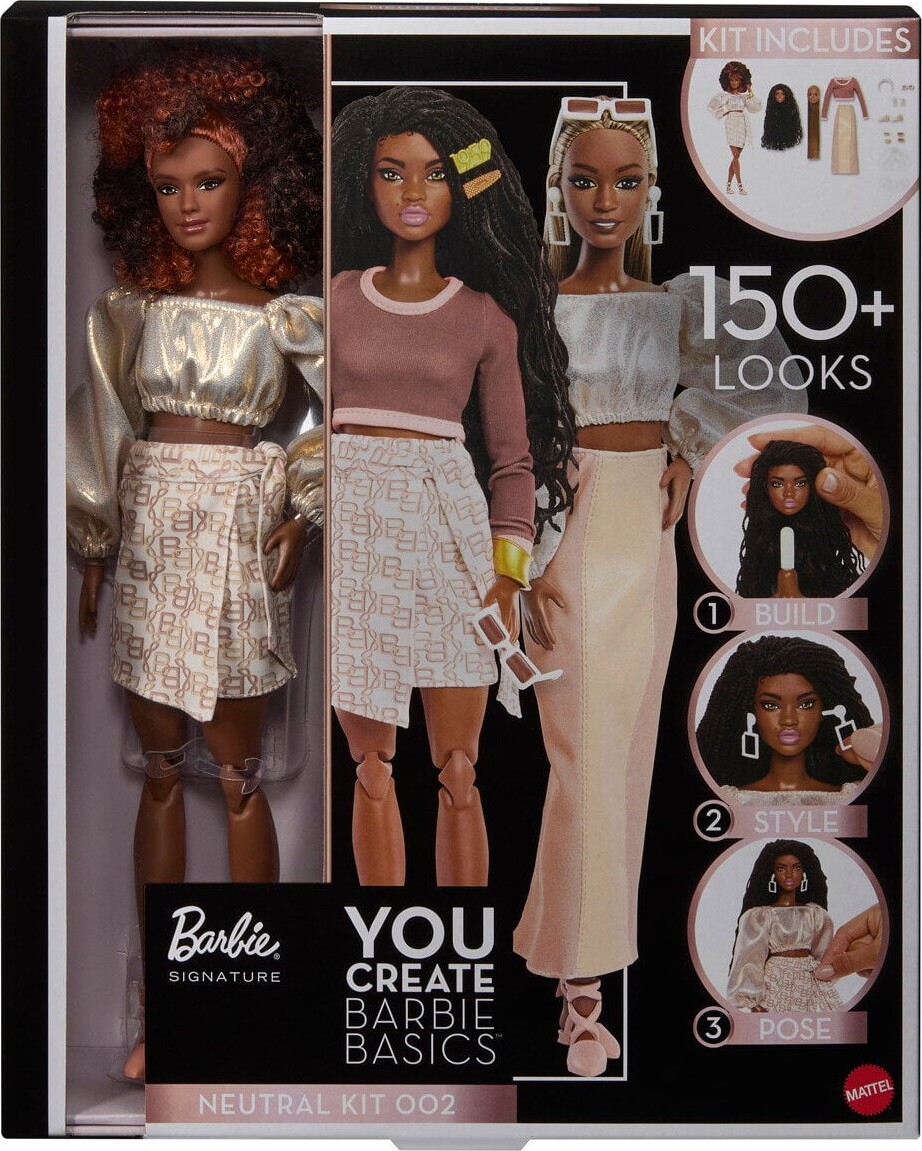 Barbie - Signature - You Create Basics - Black - Mattel Jjx36