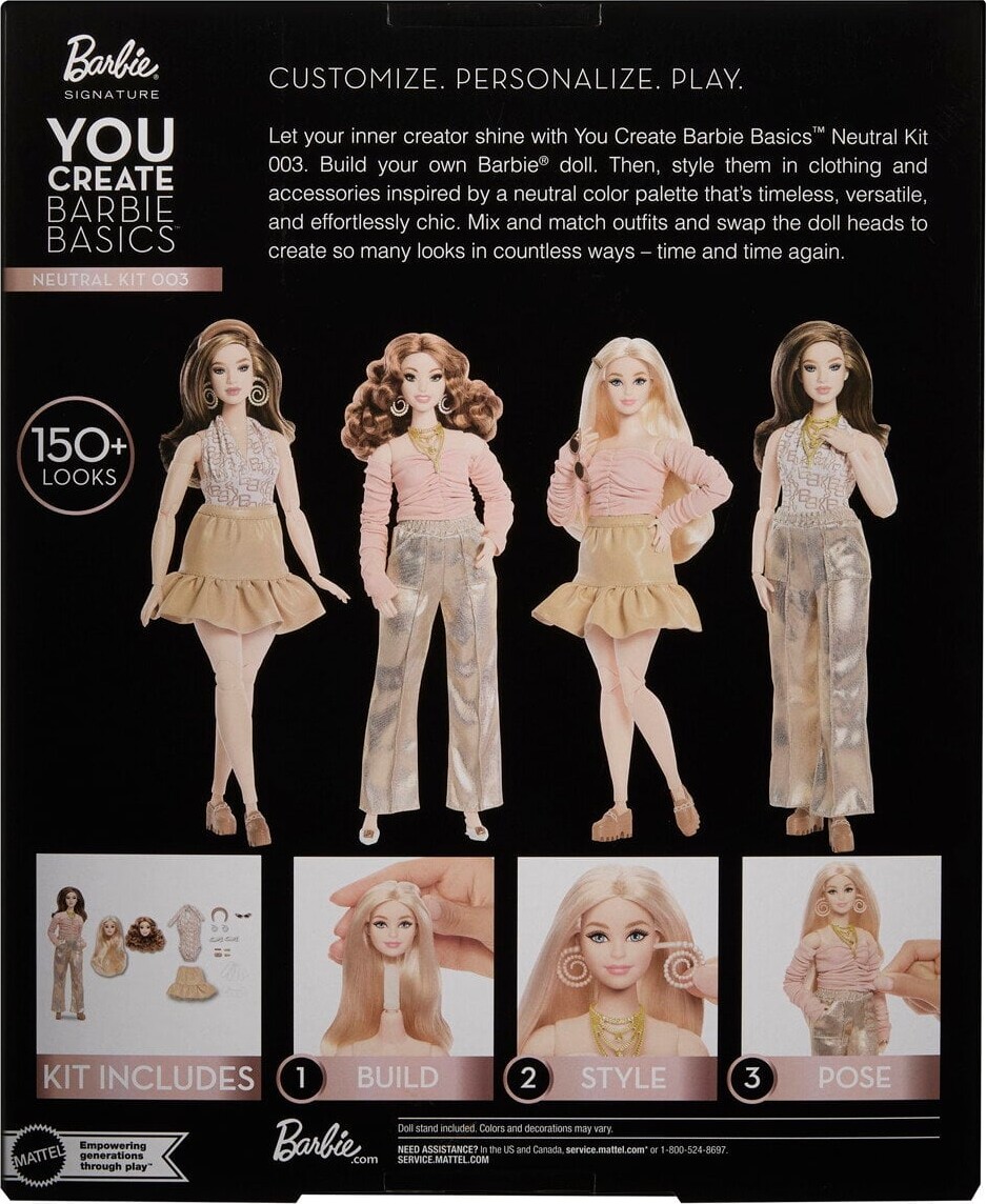 Barbie - Signature - You Create Basics - Caucasion - Mattel Jjx37
