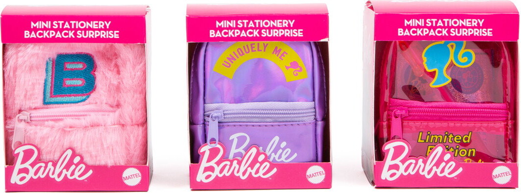 Barbie - Stationær Rygsæk Overraskelse Assorterede