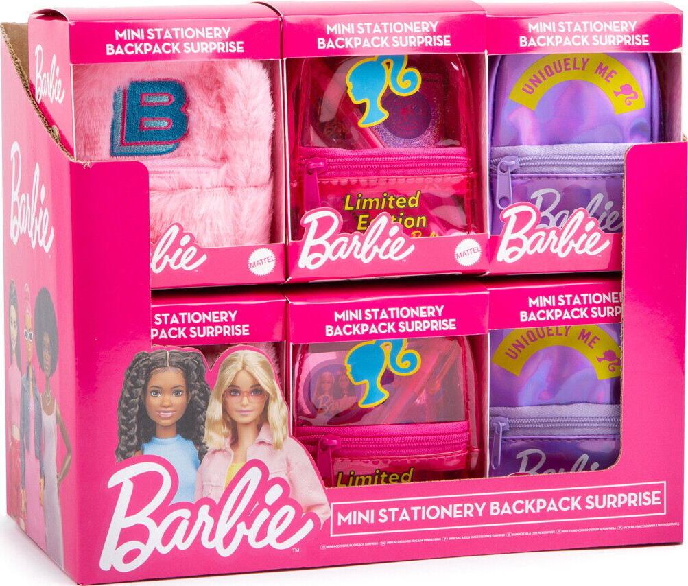 Barbie - Stationær Rygsæk Overraskelse Assorterede