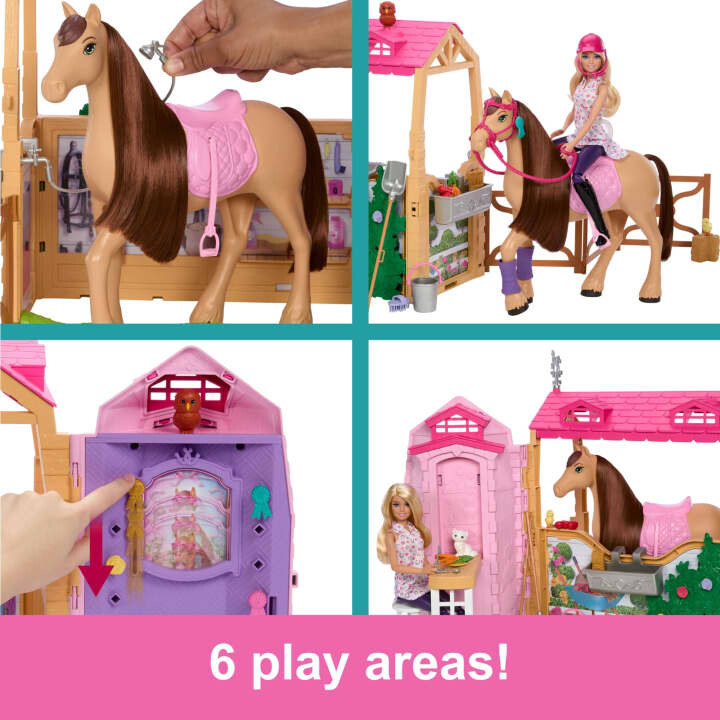 Barbie - The Great Horse - Chase Ultimate Stable