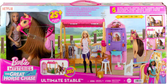 Barbie - The Great Horse - Chase Ultimate Stable