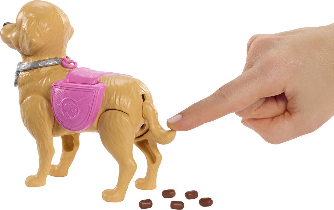 Barbie Jjb46 - Walk Potty Pup Malibu Dukke - Family Friends