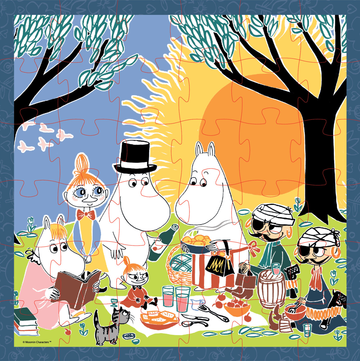 Mumitroldene Gulvpuslespil - 36 Brikker