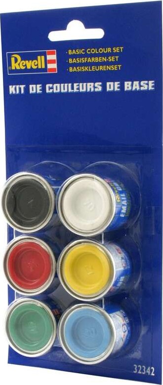 Revell - Maling - Basic Colours - 6X14 Ml