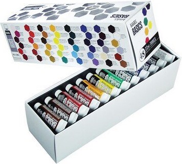 Liquitex - Basics Akrylmaling Sæt - 48X22 Ml