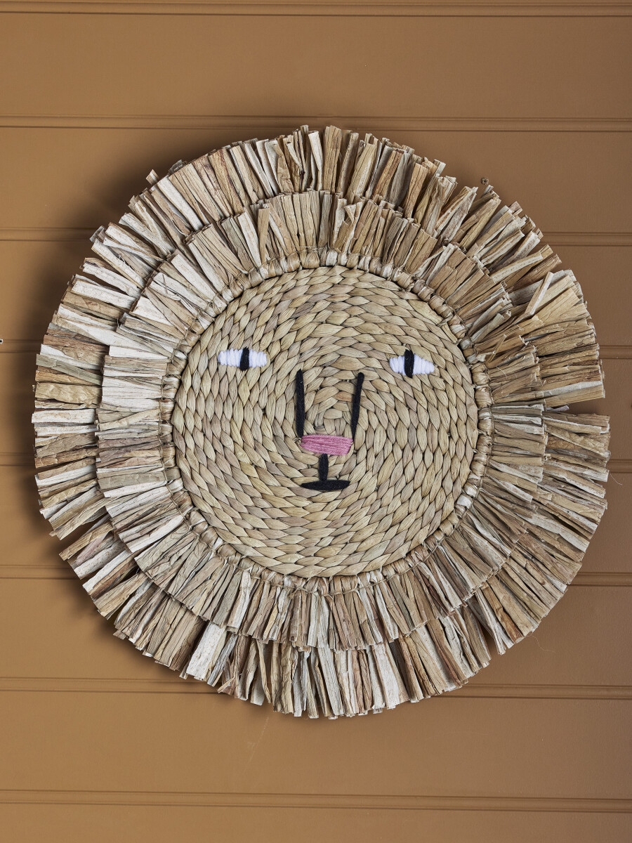 Bloomingville Mini - Basir Vægdekoration Til Børn - Natur - Vandhyacint