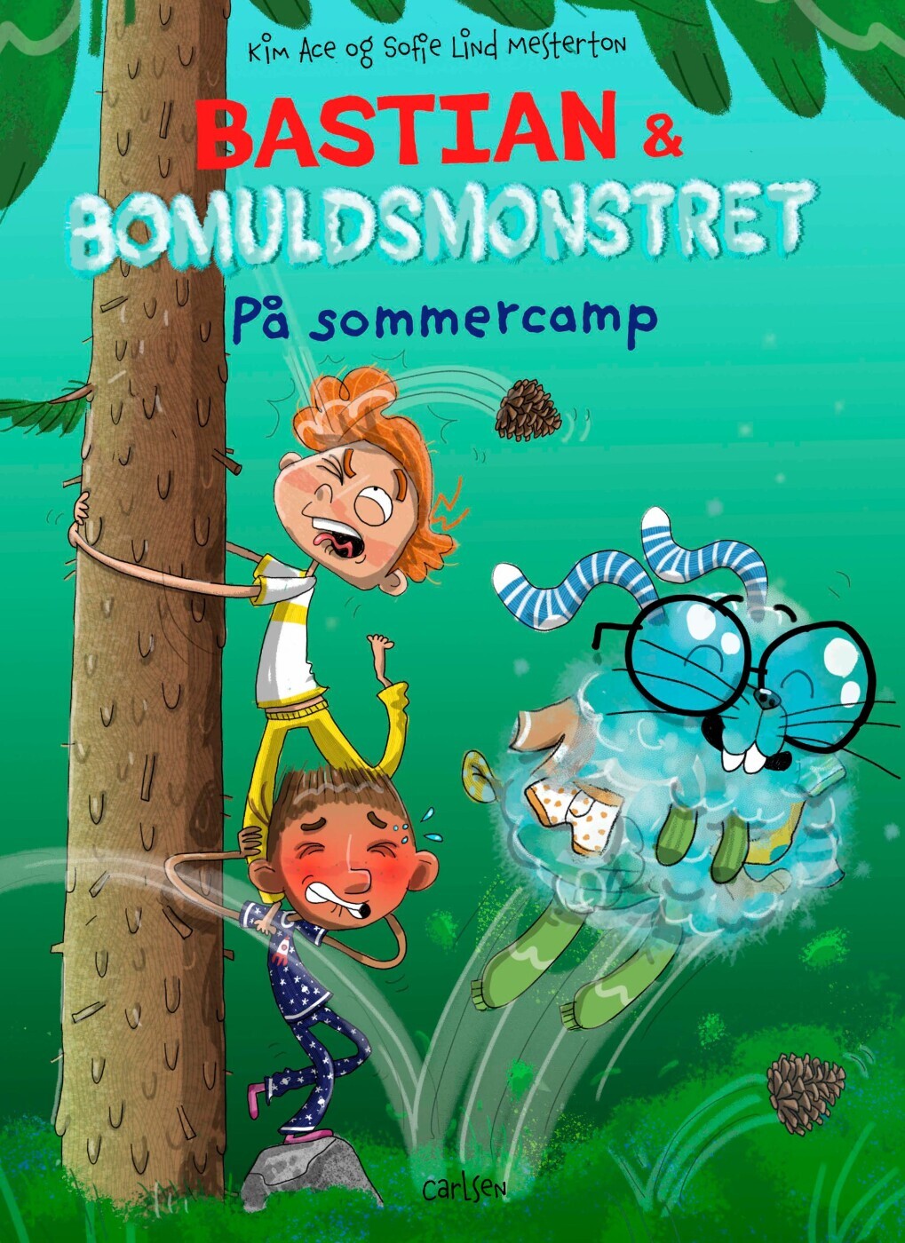 Bastian Og Bomuldsmonstret - På Sommercamp