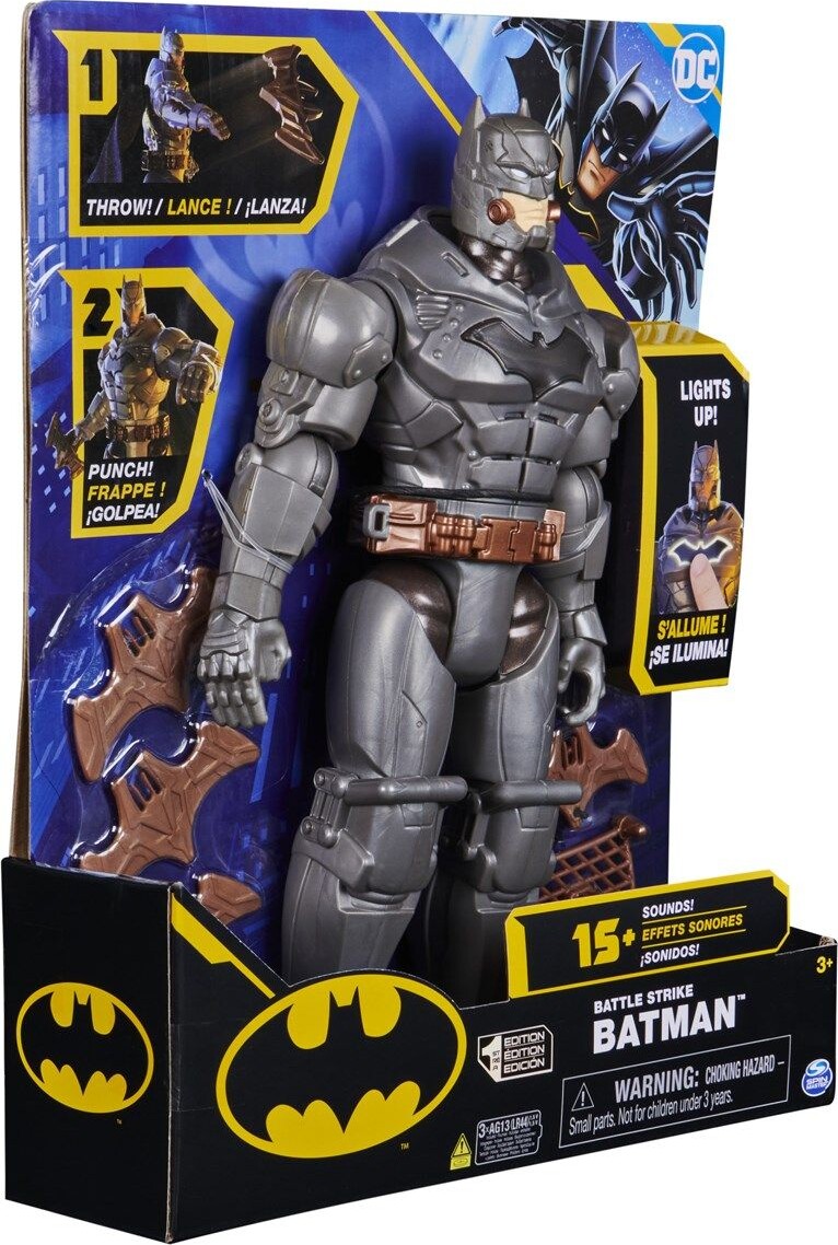 Batman Figur Med Kastefunktion - 30 Cm