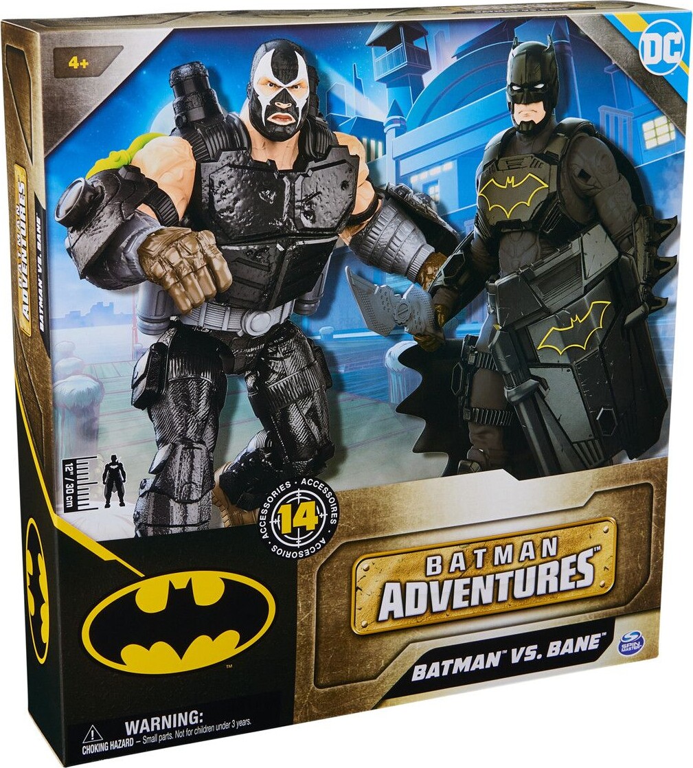 Batman Figurer - Batman Adventures - Batman Vs Bane - 30 Cm
