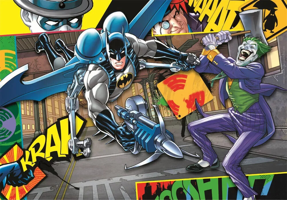Batman Puslespil - Glowing Lights - Clementoni - 60 Brikker
