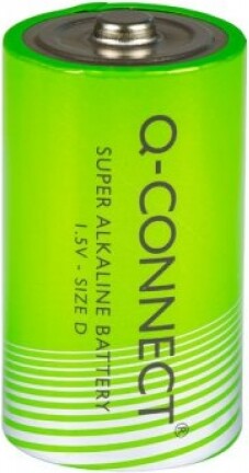 Batteri D - Q Connect - 2 Stk