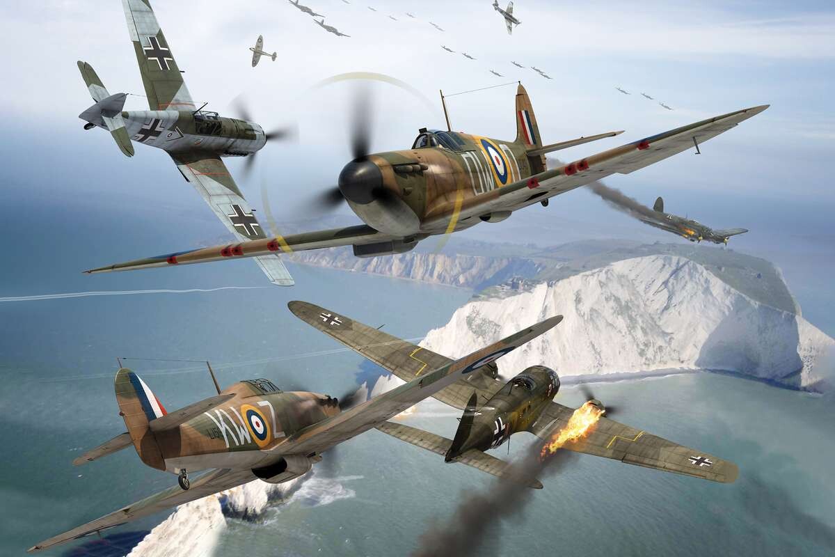 Airfix - Battle Of Britain Modelfly Byggesæt - 1 72 - A50173A