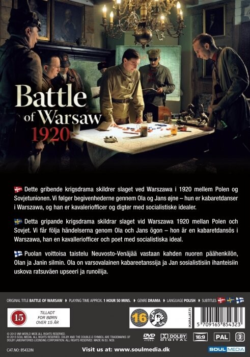 Battle Of Warsaw 1920 Bitwa Warszawska DVD Film K b billigt