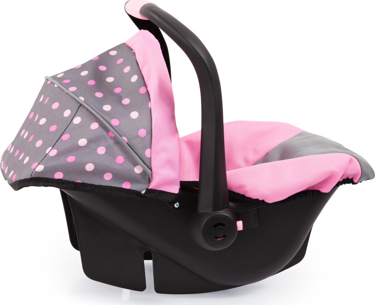 Bayer - Dukke Autostol Med Kaleche - Grå