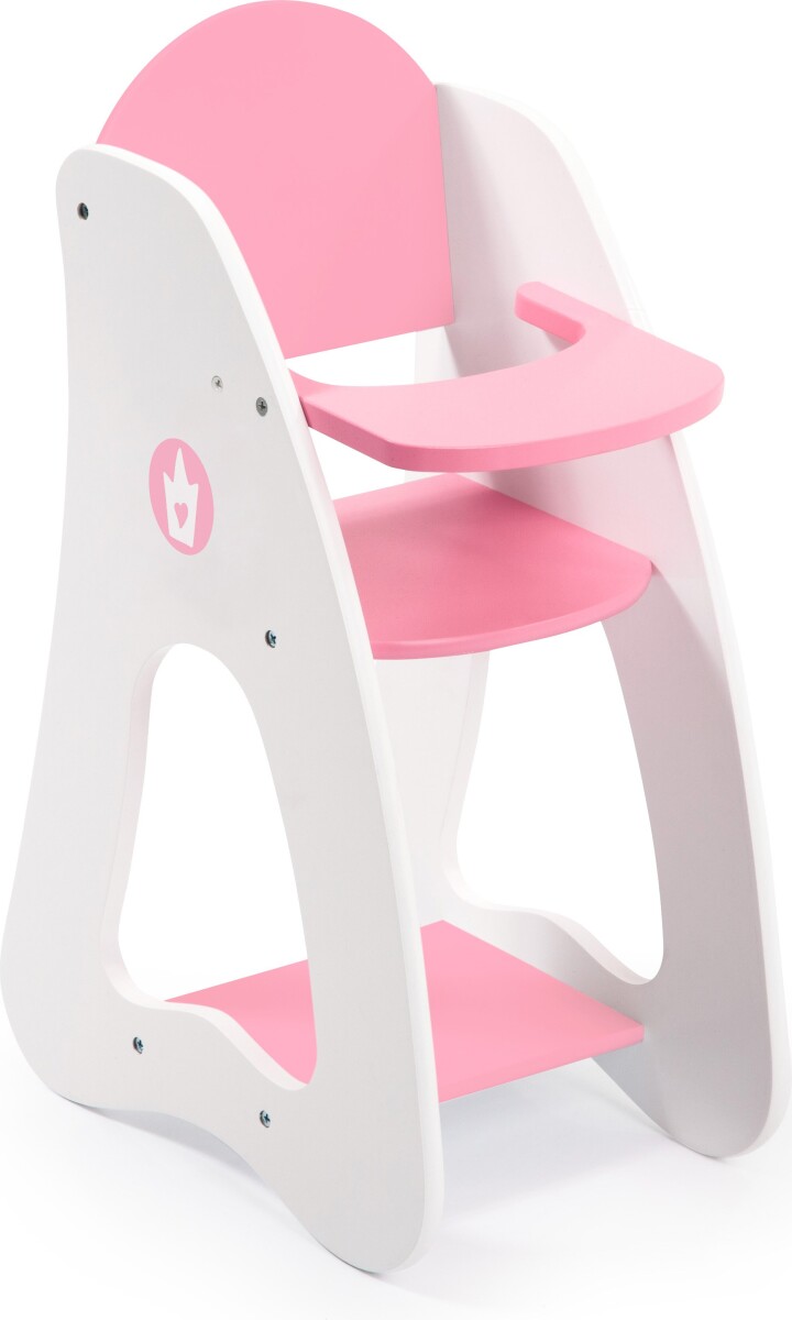 Bayer - Dukke Højstol - Princess World - Pink Hvid