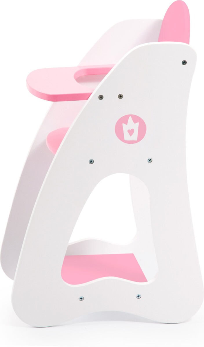 Bayer - Dukke Højstol - Princess World - Pink Hvid