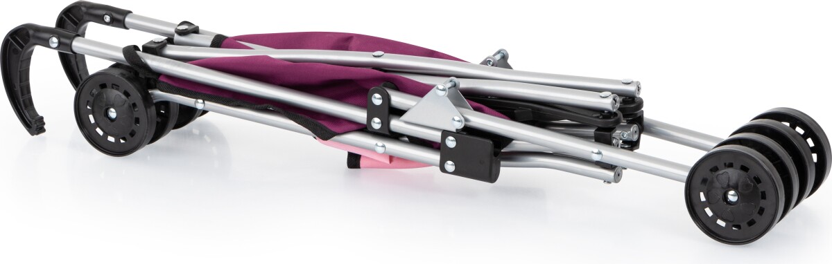 Bayer - Dukke Klapvogn - Pink