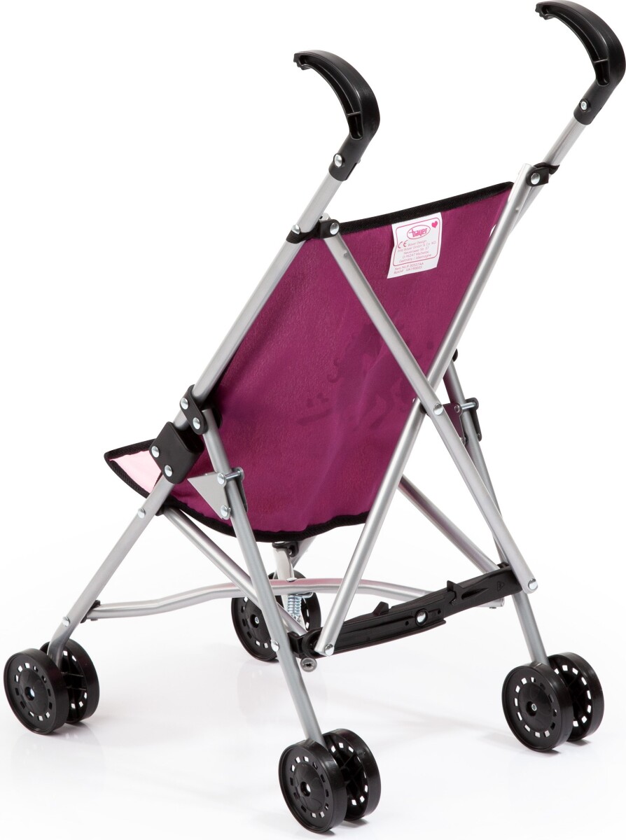 Bayer - Dukke Klapvogn - Pink