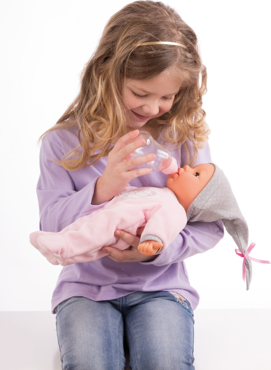 Bayer - Interaktiv Babydukke Med Lyd - My Piccolina - Pink