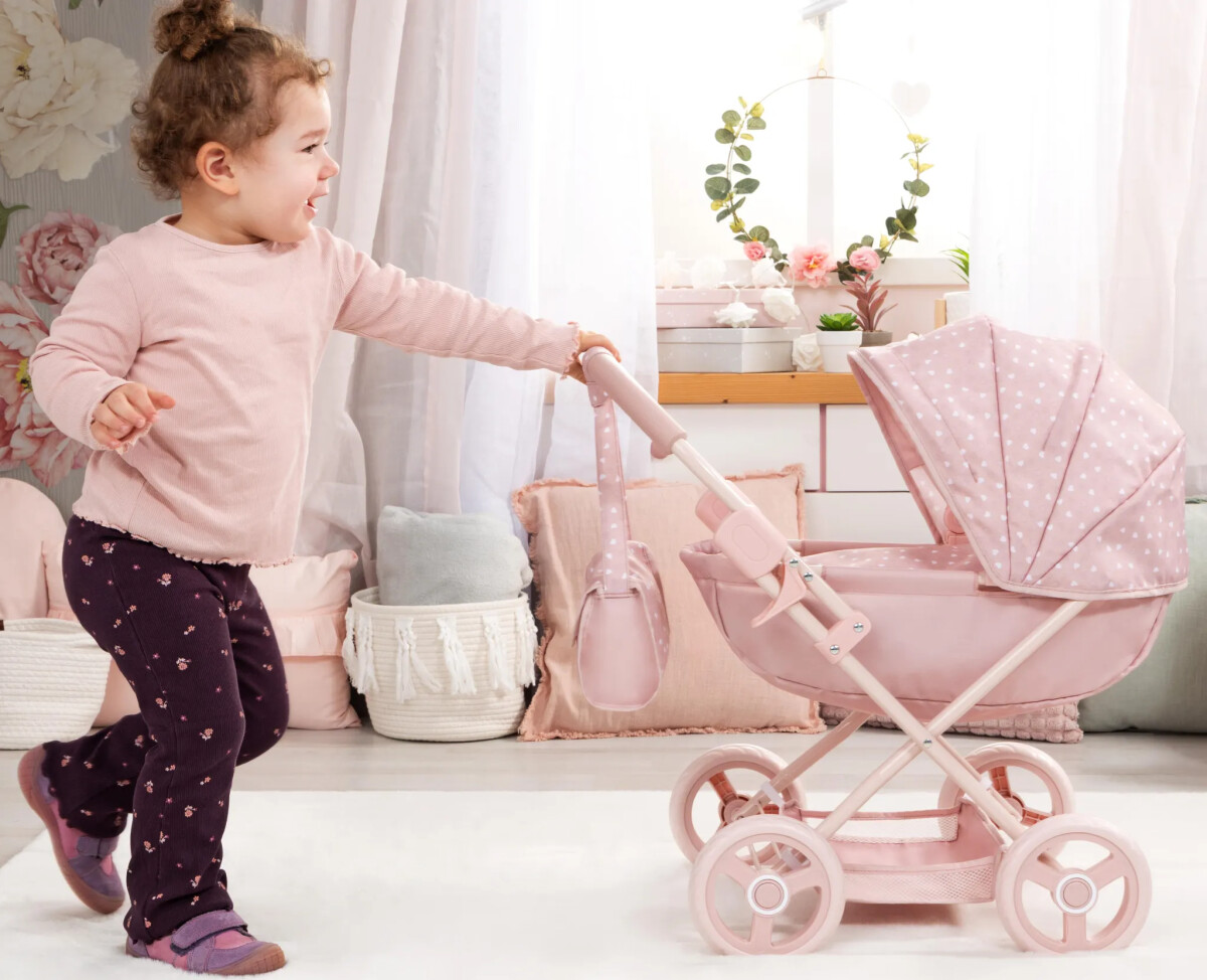 Bayer - Dukkebarnevogn Cosy - Pink