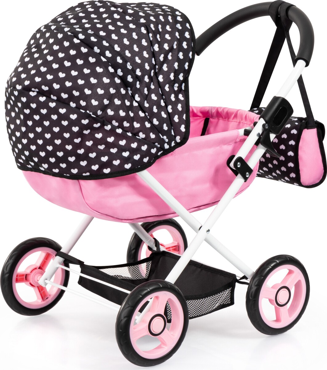 Bayer - Dukkebarnevogn Cosy - Sortpink