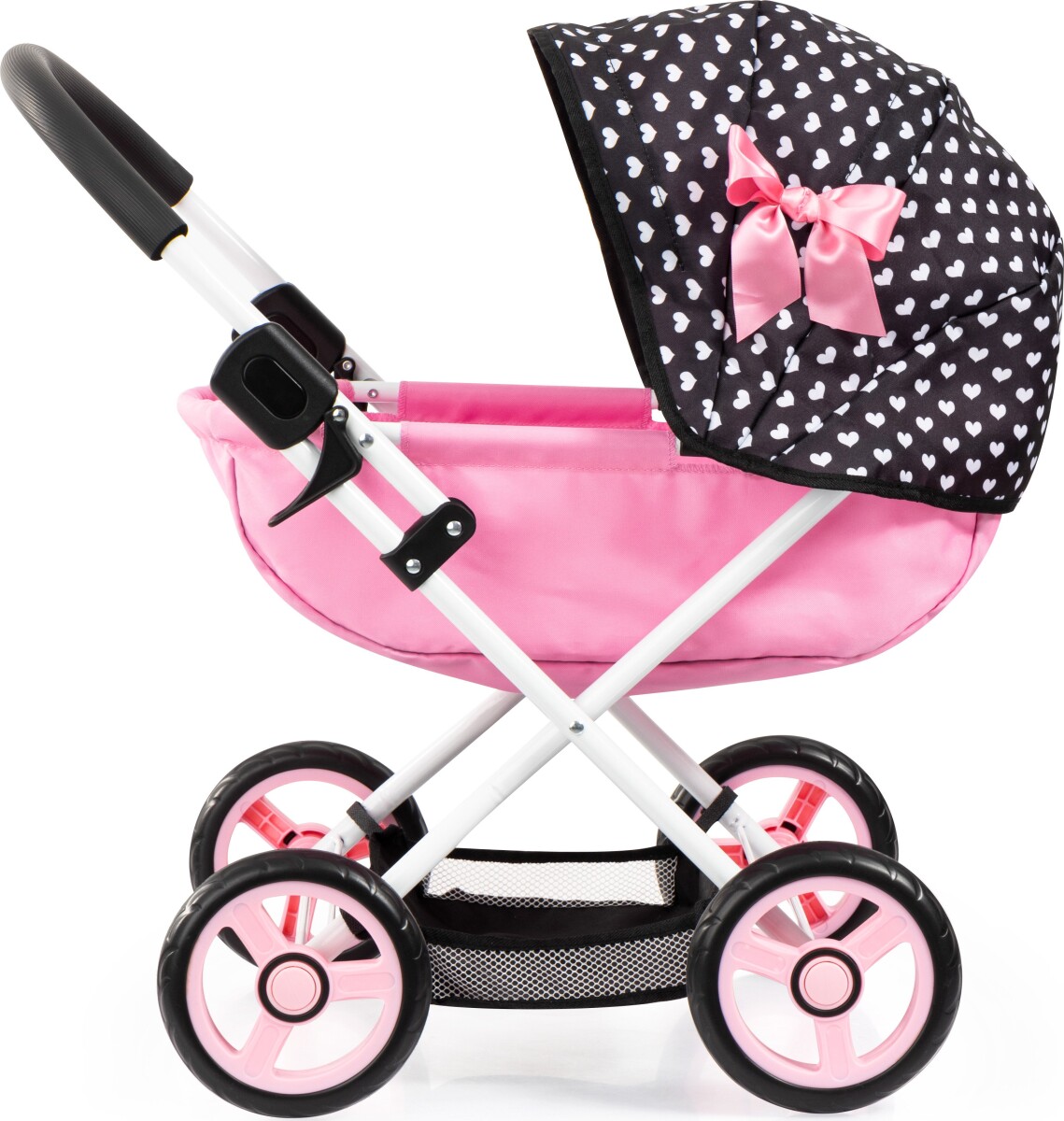 Bayer - Dukkebarnevogn Cosy - Sortpink