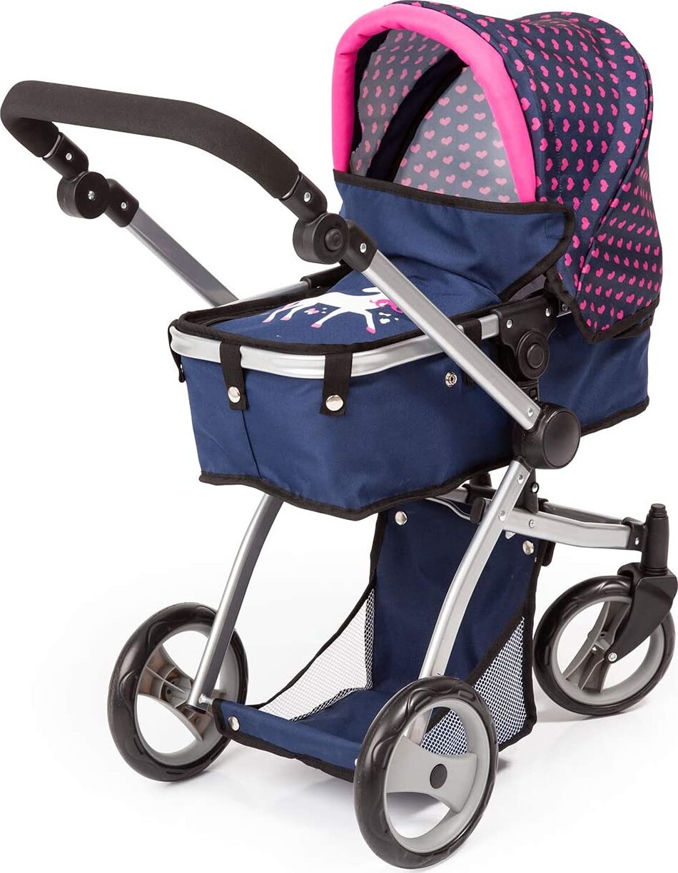 Bayer - Dukkevogn Mega Sæt - Navy