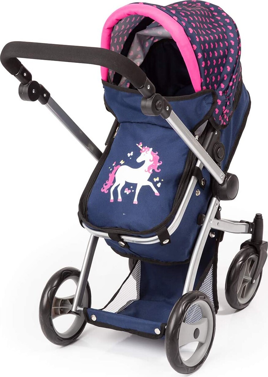 Bayer - Dukkevogn Mega Sæt - Navy