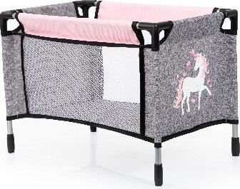 Bayer - Dukkevogn Legesæt Med Dukkeseng Og Dukketilbehør