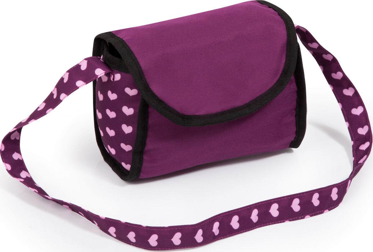 Bayer - Dukkevogn Med Kaleche Indkøbskurv - Trendy - Lilla