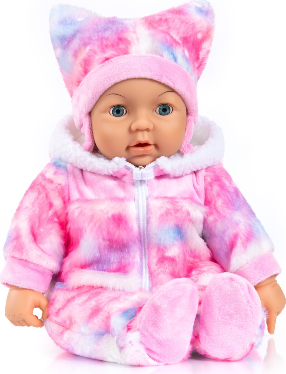 Bayer - Piccolina Magic Eyes 46 Cm - Lyse-Lilla