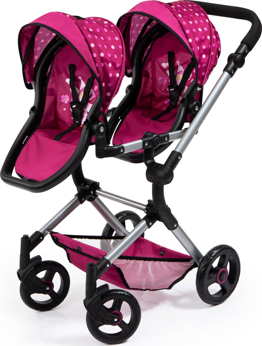 Bayer - Tvillinge Klapvogn - Neo - Pink