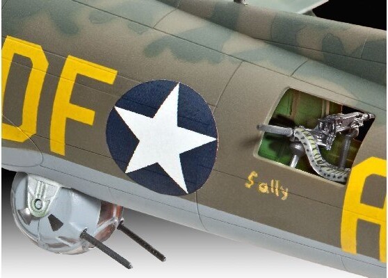 Revell - B-17F Memphis Belle Fly Byggesæt - 1 72 - 04279