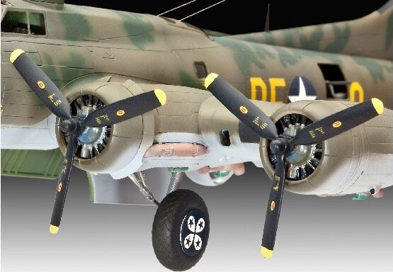 Revell - B-17F Memphis Belle Fly Byggesæt - 1 72 - 04279