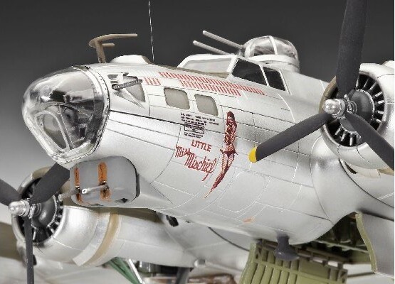 Revell - B-17G Flying Fortress Modelfly Byggesæt - 04283