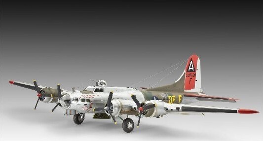 Revell - B-17G Flying Fortress Modelfly Byggesæt - 04283