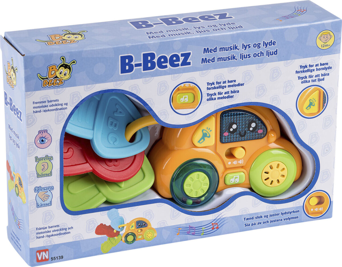 Bil Legetøj Med Nøgler - B Beez