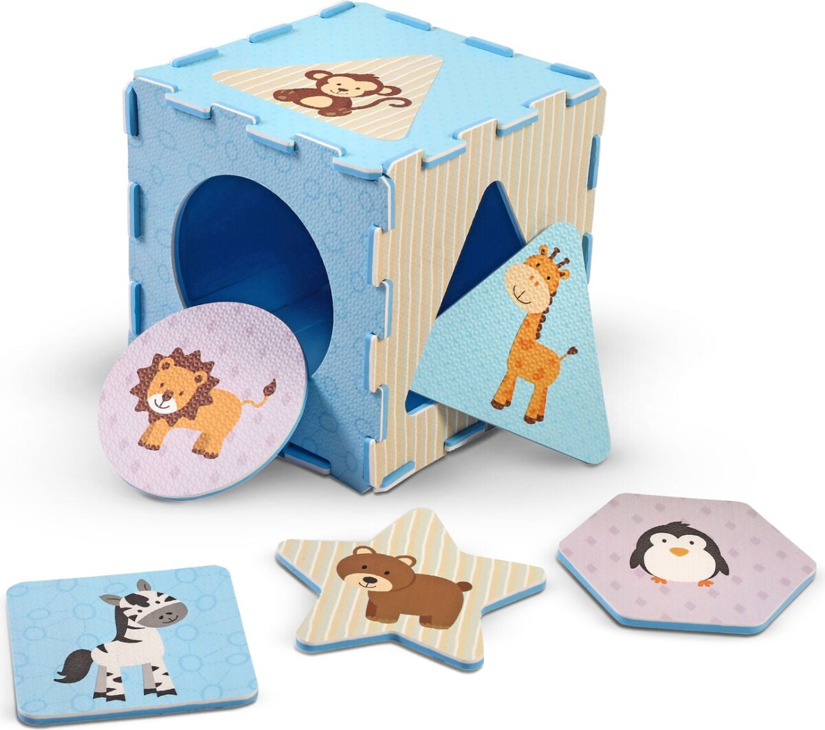 B-Beez - Legemåtte I Skum - 18 Dele - Vn 53005